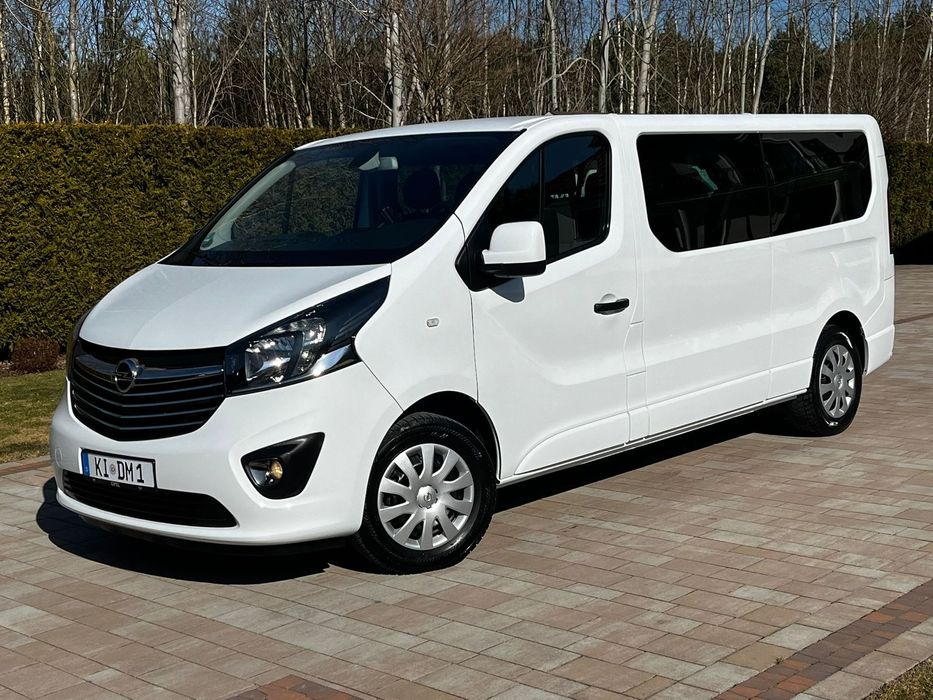 Opel Vivaro LONG*9-osobowy*Nawiewy*Biturbo*Oryginał!Gotowy do rej!