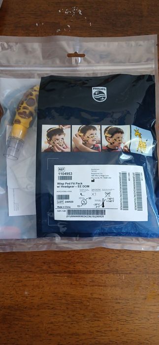 Детская маска для НИВЛ и CPAP Philips Respironics Wisp (Оригинал)