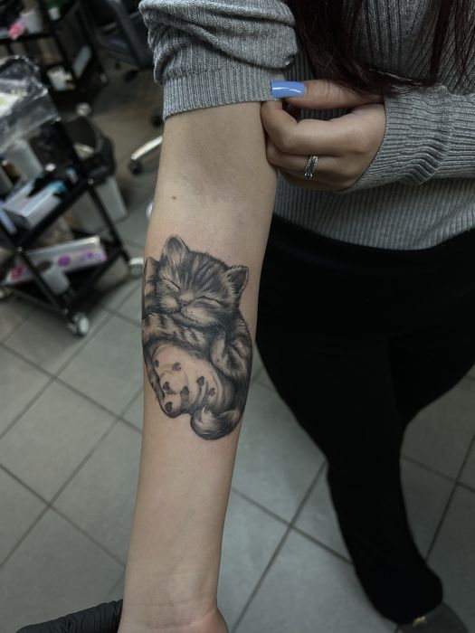 Тату майстер.Київ.Модель тату