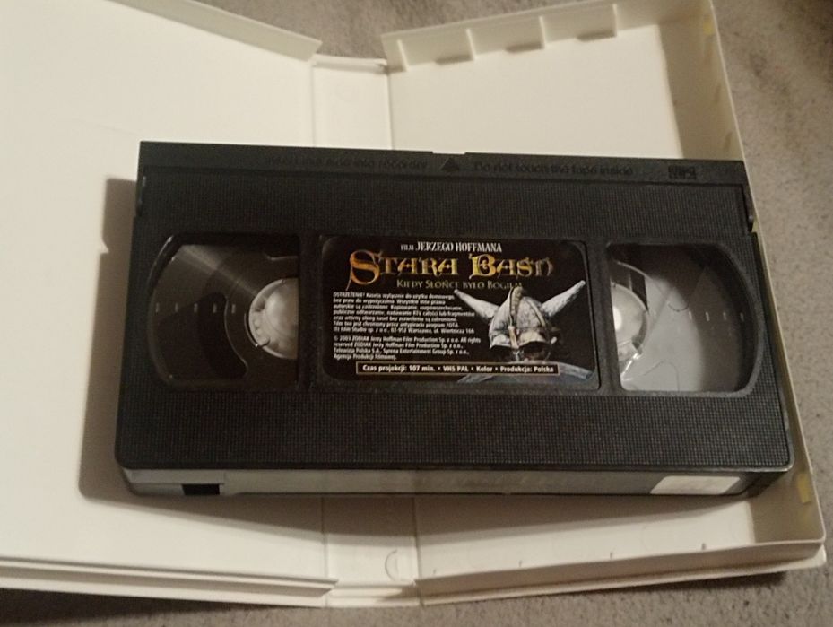 Wiedźmin oraz Stara Baśń kasety VHS