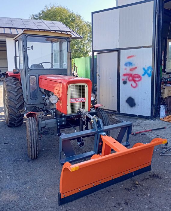 Pług do śniegu prosty obrotowy strzałkowy różne konfiguracje na tył