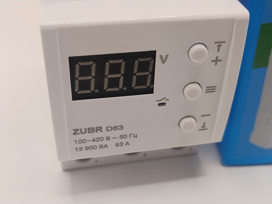 Реле напруги ZUBR D63 (стан невідомий, потребує перевірки) реле напряжения