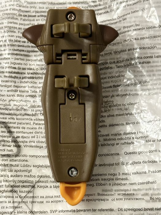 Король Лев 2003 звуковая игрушка из хэппи мил