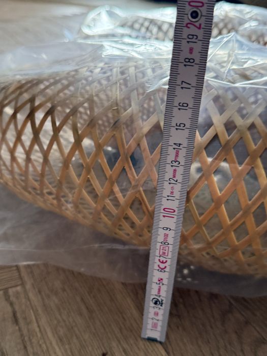 Lampa pleciona Ażurowa boho