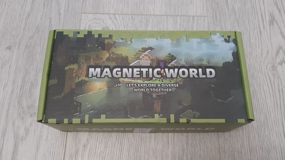 Магнітний конструктор Magnetic world Minecraft 150 деталей
