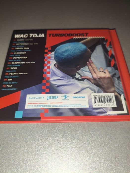 Płyta cd Wac Toja - Turboboost z Autografem!