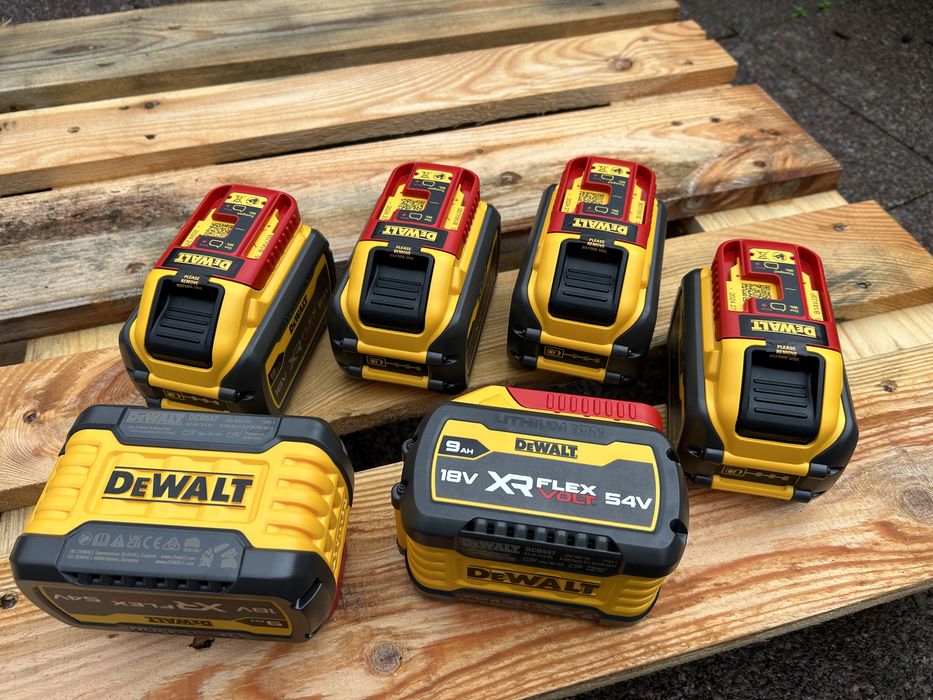Оригінальні Акумулятори DeWalt DCB547  9ah flexvolt 2025рік