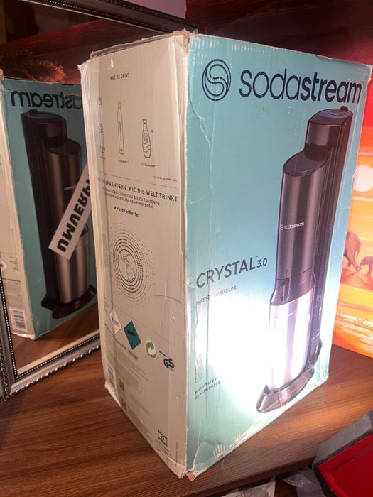 SODASTREAM CRYSTAL  3.0• zwroty z Niemiec • Idealne na prezent