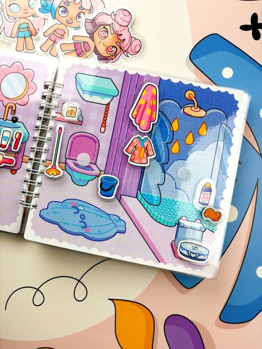 Альбом на липучках avatar world kawaii Кавайні історії