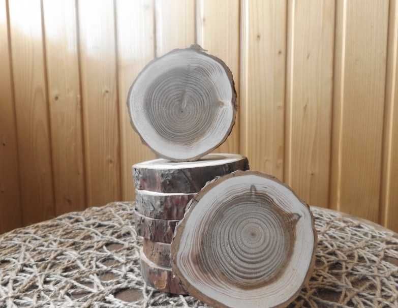 Спили, зрізи Ялиці, діаметром до 10 см  різної товщини