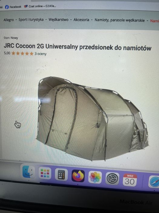 Przedsionek do namiotu JRC Cocoon 2 G uniwersalny