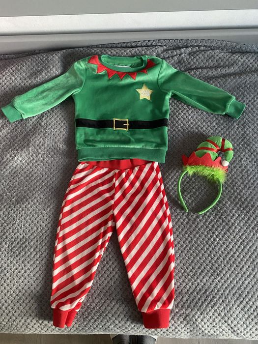 Новорічний костюм ельфа ,гнома 98 р 2-4 рочки