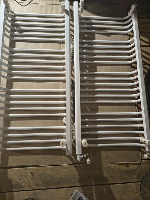 Рушникосушарка водяна 121×56 см + електричний ТЕН Heatpol GT 0,6N