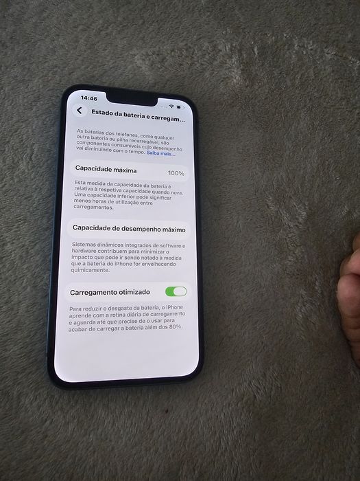 Iphone 13 128 100% bateria