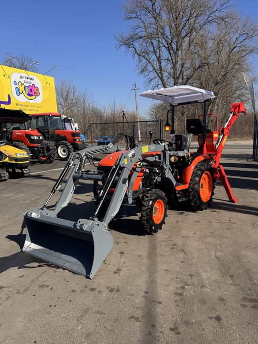 Hinomoto HM275, трактор, навантажувач,