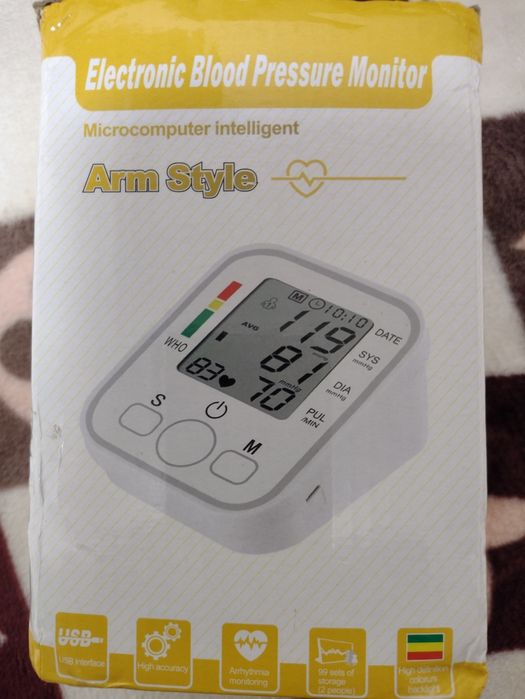 Автоматический тонометр с памятью
