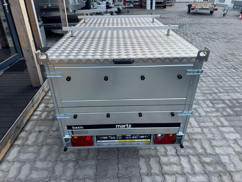 Atrelado MARTZ Basic 200 + kit de taipal duplo + Tampa de alumínio