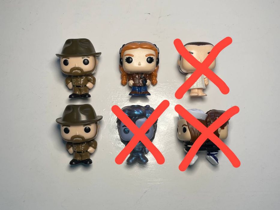 Фігурки Kinder Joy Stranger Things кіндер джой дивні дива осд