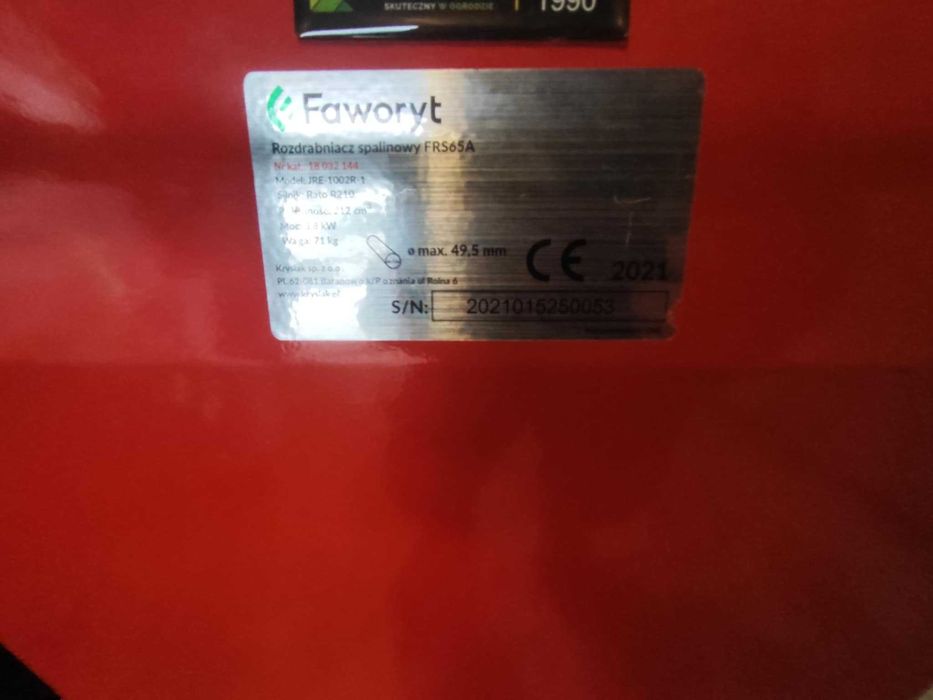Rębak Faworyt FRS65A 212cm3