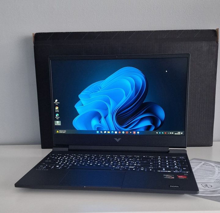 HP Victus – Novo | Ryzen 5 | RX 6500M | 16GB RAM | 512GB SSD | 144Hz