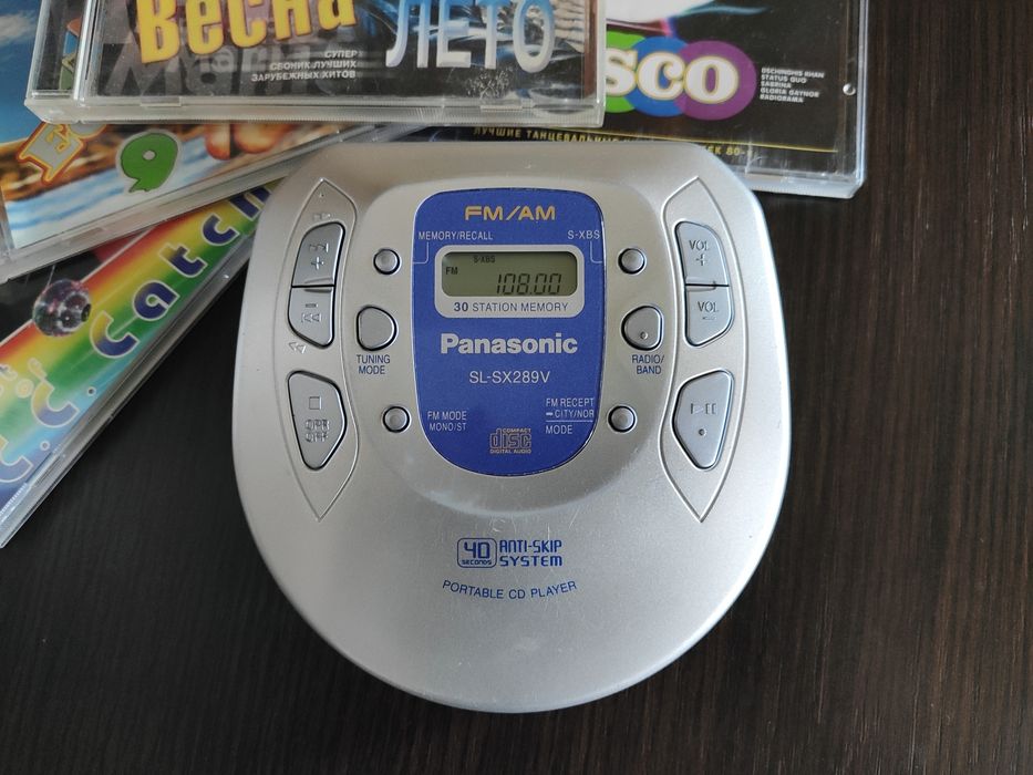 CD плеер Panasonic SL-SX289V Made in Japan