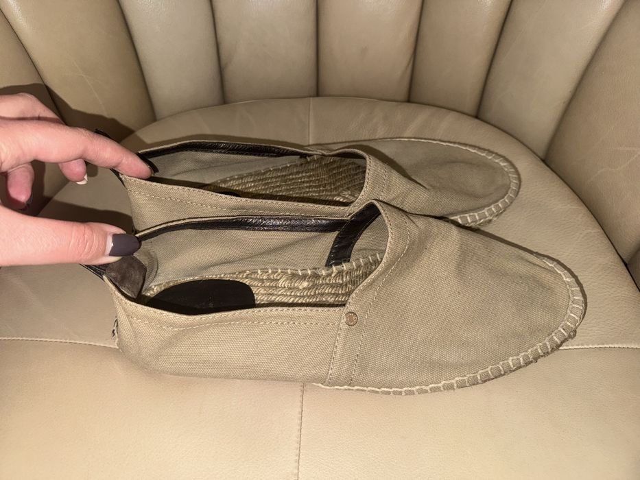 Эспадрильи hermes мокасины