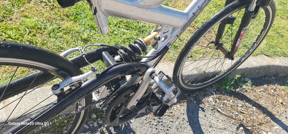 Bicicleta Aluminio "VERTICAL" roda 26, suspensão total