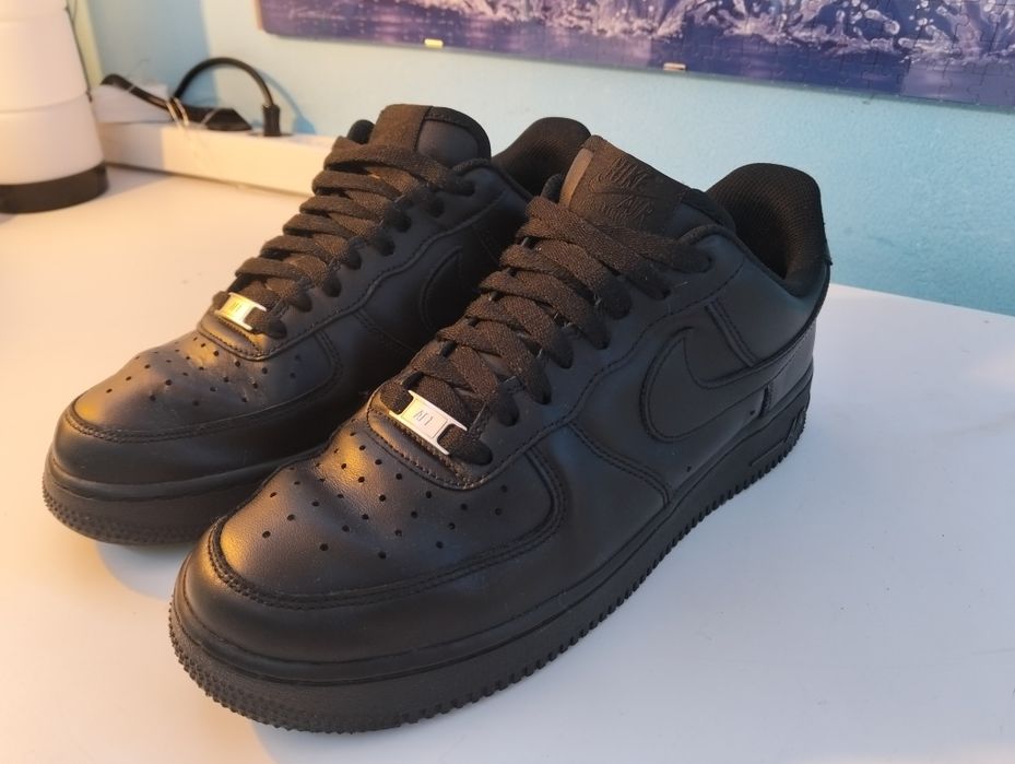 Nike Air Force 1 pretos originais preço super negociável