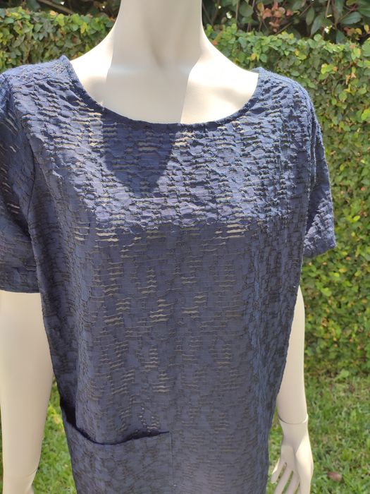 Vestido Azul Escuro