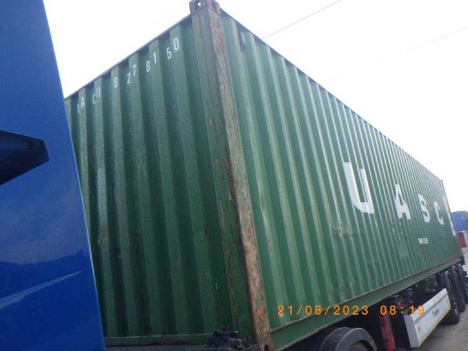 Kontener 40'DC - 12 metrowy schowek barak garaż budowa