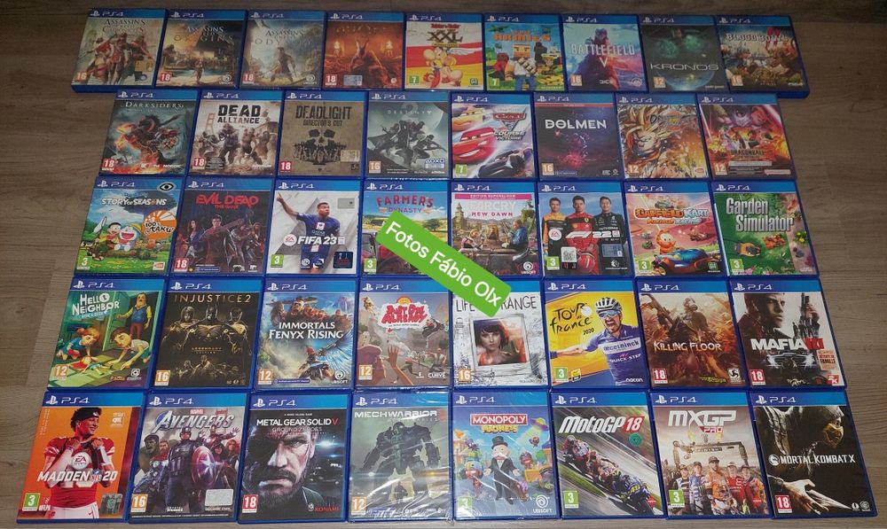 Jogos Ps4 Originais Novos & Usados Ler Anúncio  ( Desde 10€)
