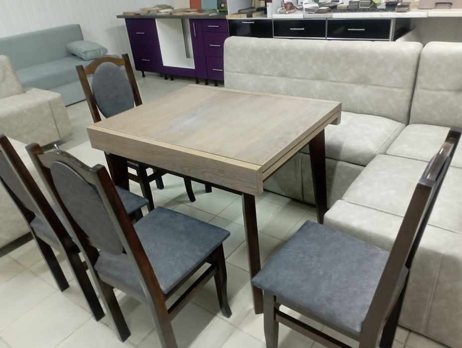 Стіл дерев'яний розкладний 1.0*0.8*2.0