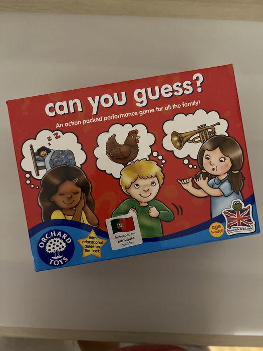 Jogo “can you guess?”