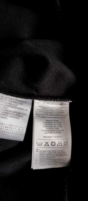 Bluza sportowa dla chłopca 140 czarna Adidas