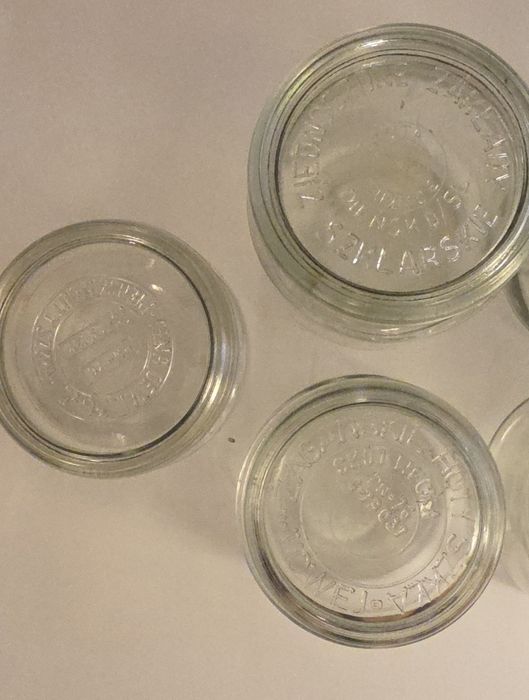 Słoiki Weki PRL. Komplet, w tym limitowane