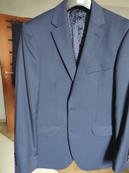 Vistula, granatowy garnitur 182/100/98