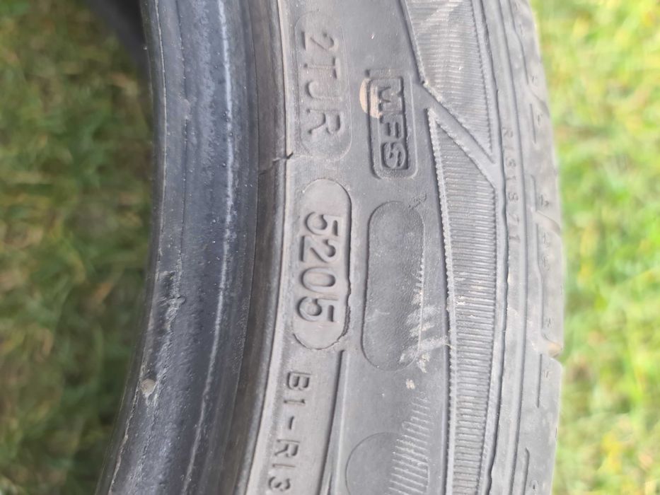 Opony letnie 17 Dunlop Sportmax 235/45 r17 ~6mm bieżnika