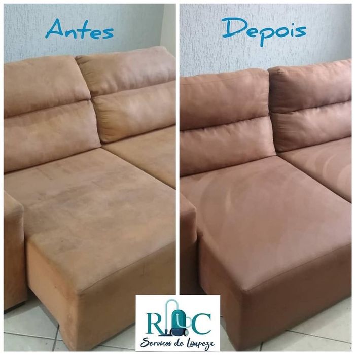 Limpeza de sofas e estofos