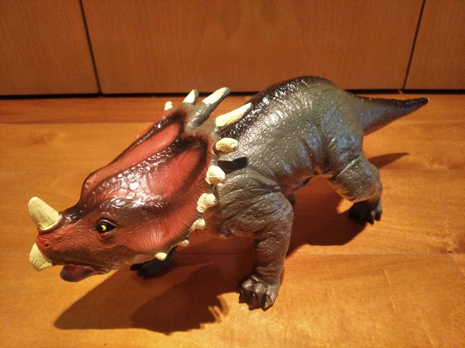 Dinossauros 31-53 cm: tiranossauros e estiracossauro