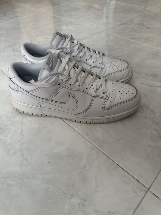 nike dunk full white 43