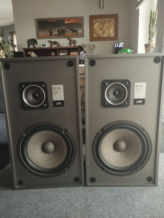Kolumny głośnikowe JVC vintage