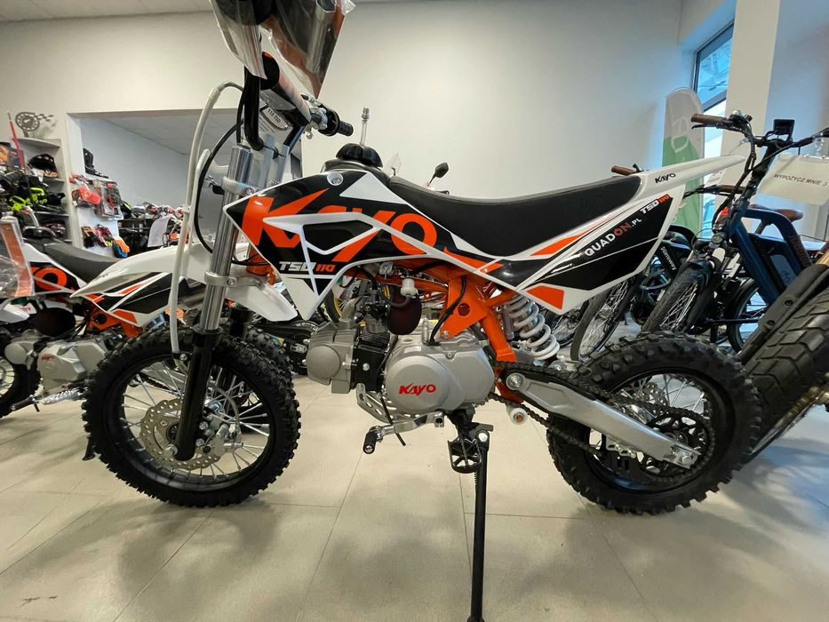 Kayo TSD 110 Pit bike cross dla dzieci MRF Assix, dobry wybór QuadON