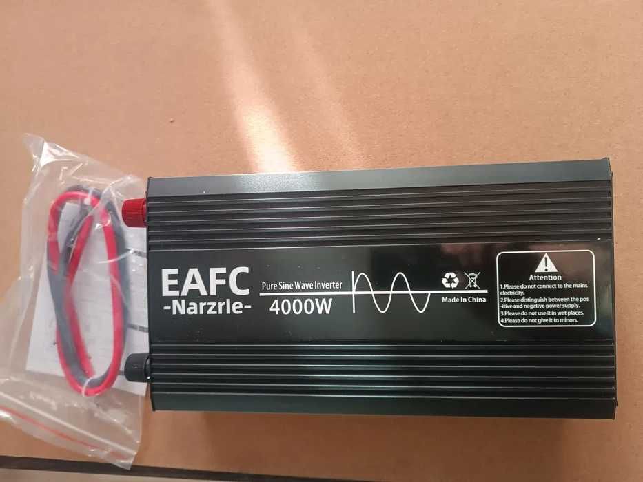 Топовий важкий інвертор EAFC 4000W чистий синус 12-220V