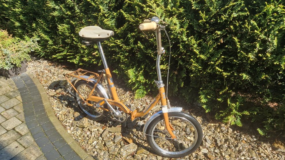 Romet Pelikan 1980r. Składak dziecięcy z PRL-u. 16" cali.