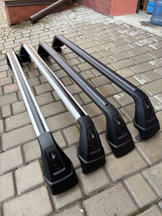 Оригінальні поперечини Golf 7 Thule Багажник гольф рейлінги туле vw