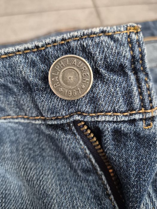 Ralph Lauren jeansy damskie rozmiar 27 spodnie jeansowe z rozdarciami