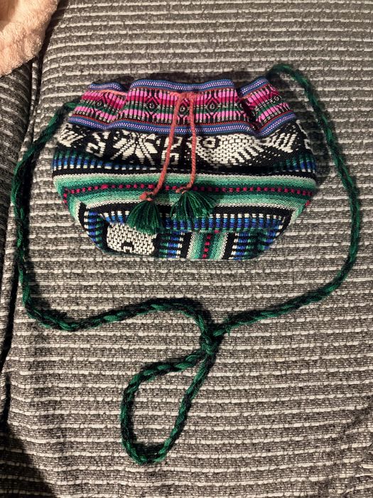 Ręcznie tkana torebka z Peru!