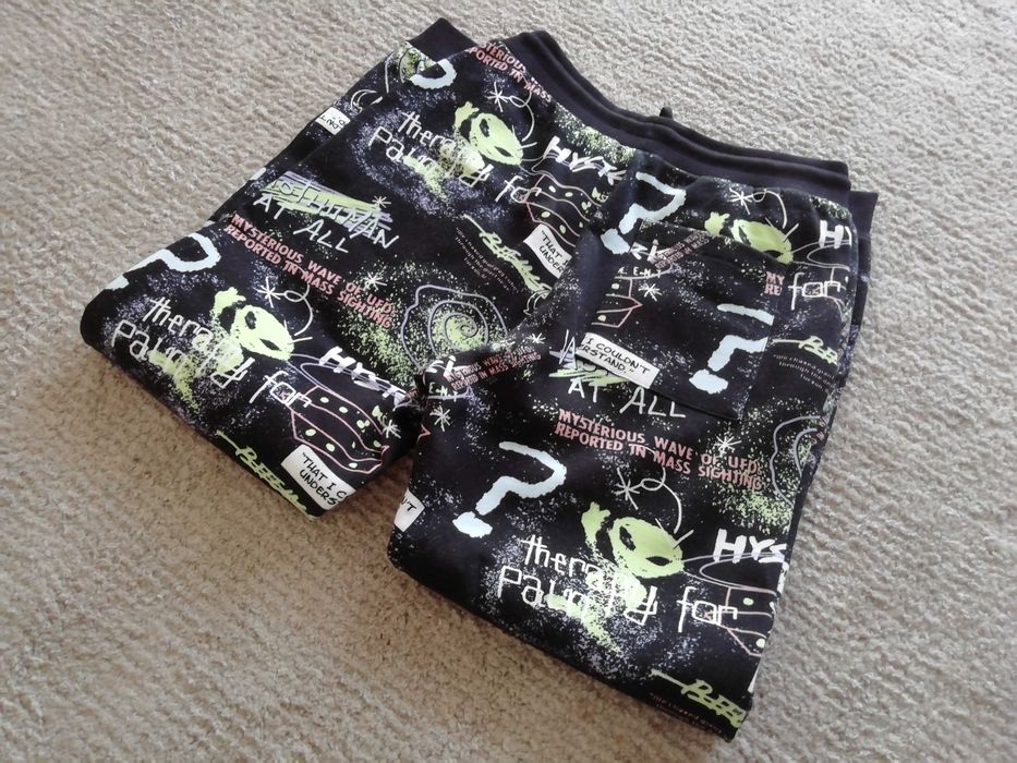 Jogger estampado Aliens (calças fato treino unisexo) - Portes grátis