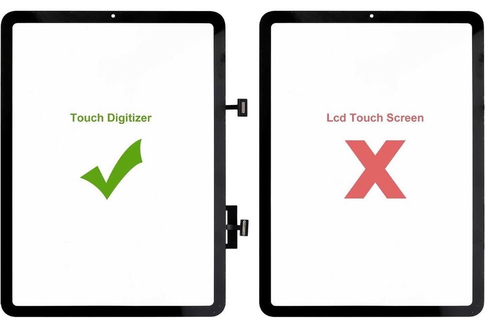 Digitizer Szyba Dotyk iPad Air 4 A2316 A2324 A2072 A2325 Czarny