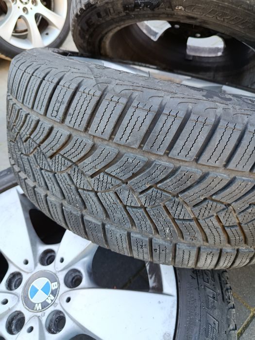 Felgi BMW styling 138 17x7.5 z oponami zimowymi BMW E60 E61 XDrive